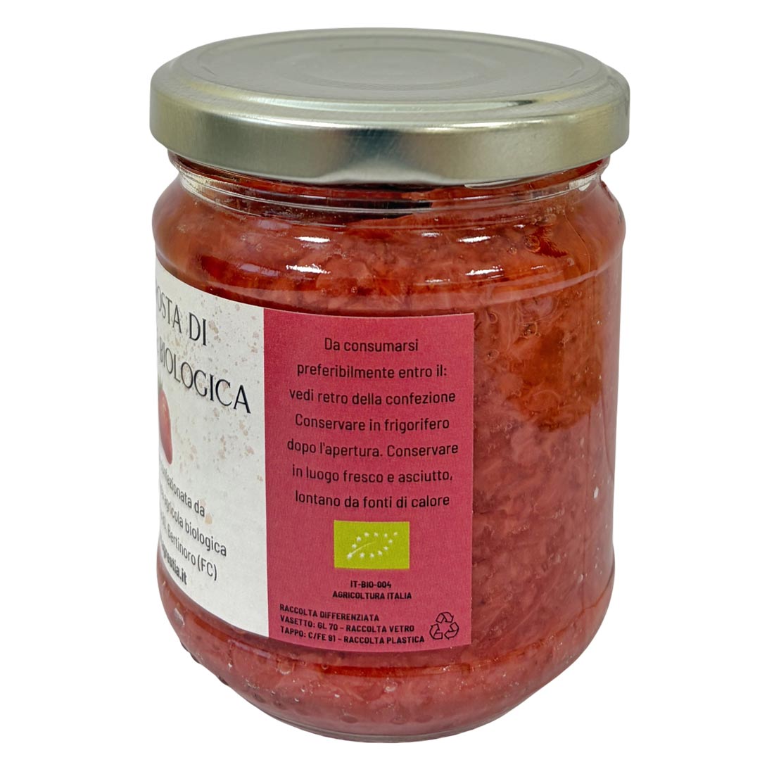 Composta di fragola biologica 200 g 2 Composta di fragole 2