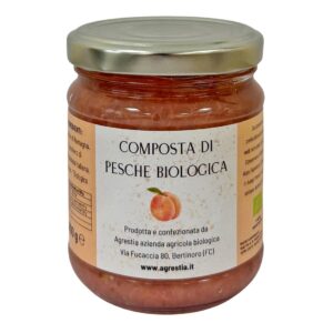 Composta di pesche biologica - fronte